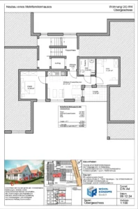 Grundriss Mehrfamilienhaus Nähe Freiburg