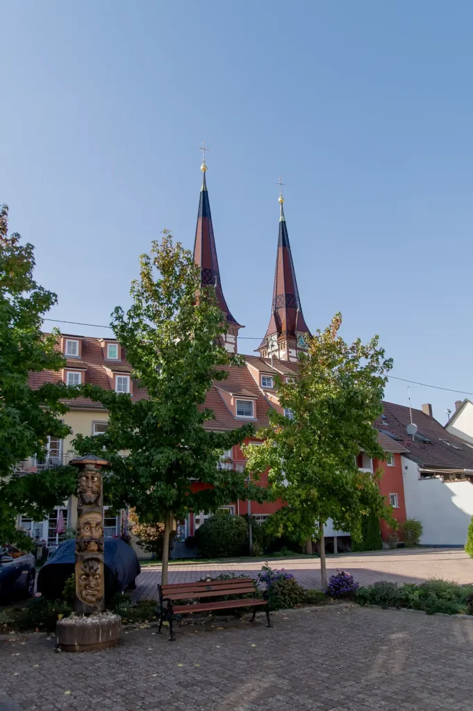 Kirchplatz in Kenzingen
