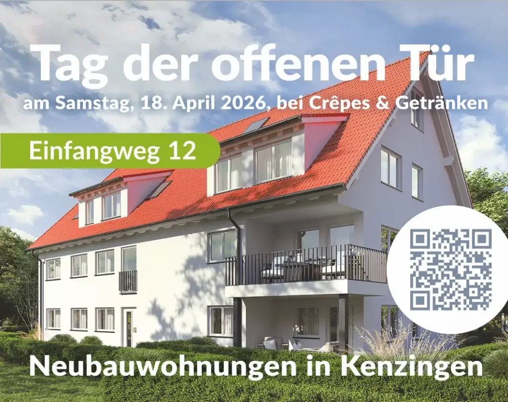 Tag der offenen Tür Neubauwohnungen in Kenzingen